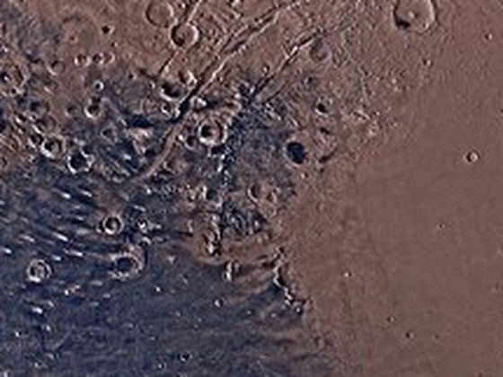 Jezero Crater and Nili Fossae from the Viking orbital mosaic